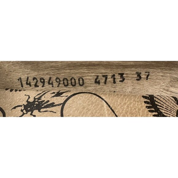 Fly London Womens Shoes Leather Chunky Platform Heel Open Toe Size 37 US 6.5-7 - Picture 9 of 11